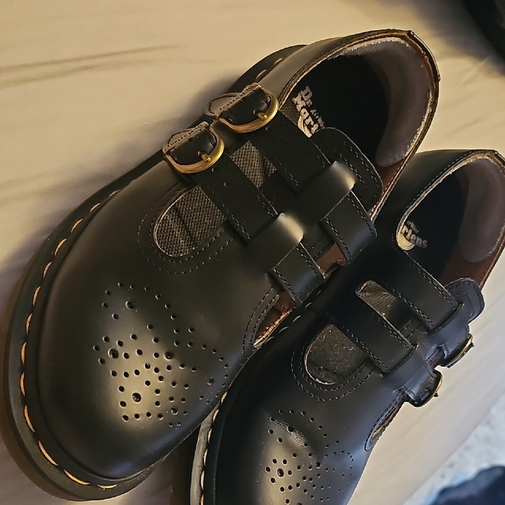 Doc Martens Smooth Leather Mary Janes